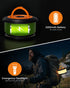 32.8ft Camping String Lights, Retractable RGB Flash Lamp, Rechargeable LED Fairy Lights Outdoor Waterproof, Portable