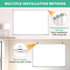 H-Qprobd 36"x24" Magnetic Whiteboard, Large Dry Erase Board with Aluminum Frame, Includes 6 Markers, 2 Erasers & 12