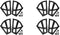4pcs Shoes Cabinet Hinges Shoe Rack Hinge Black ABS Shoe Drawer Hinge
