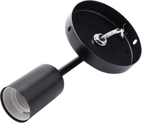 Senmubery Country Black Loft Antique Iron Simple Wall lamp American Restaurant Bar Corridor Aisle Wall Sucker Wall lamp