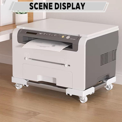 GCXNSKDQN cart1-Tier Under Desk Printer Mini Printer CartRolling Printer cart with Locking Casters for Under Desk