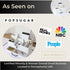 White Wood Office Desk Organizers and Accessories, Small Desk Organizer with Drawer for Home Office