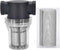 Water Filter 3/4'' Female Twist-On Pipe Strainer - Nylon PA66 Cover, PC Bowl, 304 Stainless Screen (40 and 80 Mesh)
