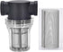 Water Filter 3/4'' Female Twist-On Pipe Strainer - Nylon PA66 Cover, PC Bowl, 304 Stainless Screen (40 and 80 Mesh)