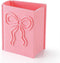 ForraFun 3D Printed Book Shaped Bookmark Holder Book Lover Gift Pink Bow Bookmark