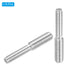 PATIKIL M4x15mm to M5x15mm Double End Threaded Stud Screw Bolt, 10 Pack Stainless Steel Rod Bolts for Furniture