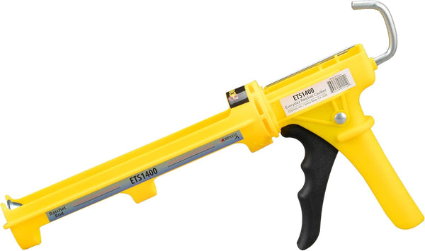 Consumer Grade Smooth Round Rod Caulk Gun C150, Dripless Metal Caulking Gun
