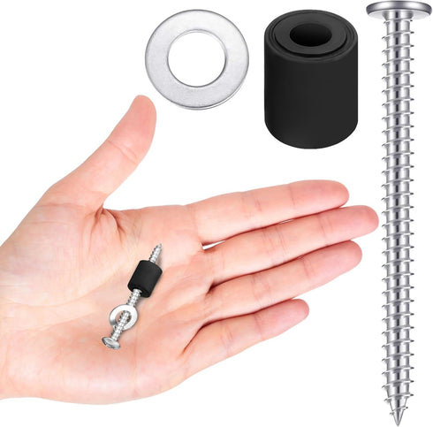 Eagles Pegboard Mounting Kit, 32 Spacers, Screws, and Steel Washers for 1/8 Inch and 1/4 Inch Pegboard