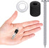 Eagles Pegboard Mounting Kit, 32 Spacers, Screws, and Steel Washers for 1/8 Inch and 1/4 Inch Pegboard