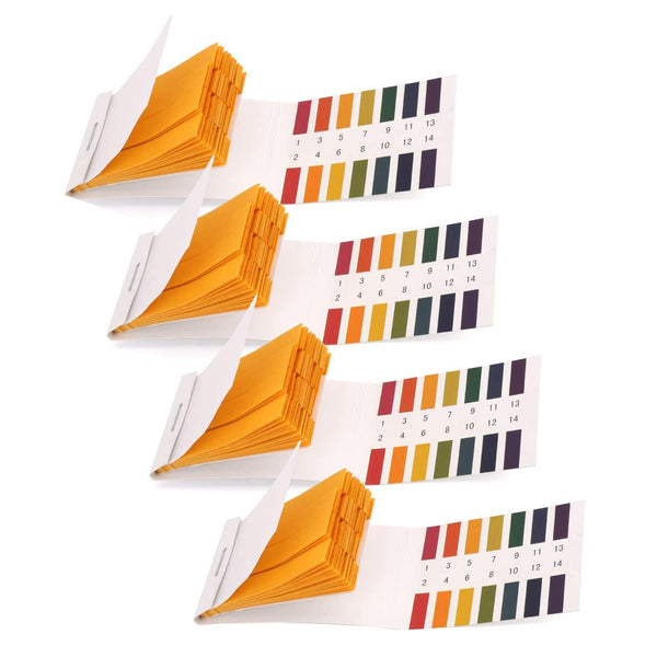 Bettomshin 20 Packs of 1600 Strips pH 1-14 Test Paper, Litmus Strips Tester for Garden and Soil Testing