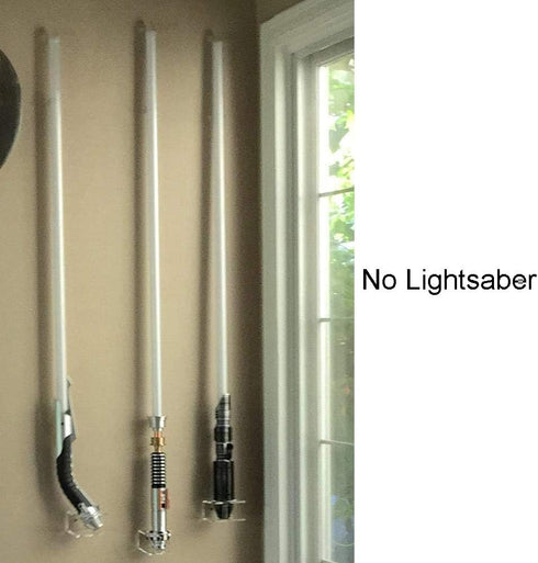 YYST Clear Light Saber Wall Mount Rack with Hardware Included