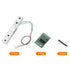 MECCANIXITY Digital Load Cell Weight Sensor Kit, 10KG + HX711 Module, 24 Bit Precision A/D Dual-Channel