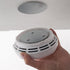 cakuuma 10 (5pcs) Magnetic Smoke Detector Installation Tool,Quick and Easy Fastening Ceiling Mounted Kit for Smoke