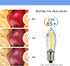 E10 Bulb 0.5W 14-55V Dimmable (Pack 2) Ruiandsion LED Chandelier Pendant Night Light Freezer Low Heat for Bedroom Wall