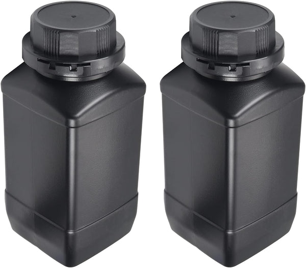 Othmro 2Pcs 34oz Plastic Container Lab Chemical Reagent Bottles with Anti-theft Cap