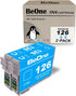 BeOne Remanufactured Ink Cartridges Replacement for Epson T126 126 for Workforce 60 435 520 545 630 633 635 645 840 845