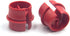 25pcs 3/4 Inch Non-Metallic Cable Connector, Snap Style Installation for Confined Areas, Three Cables #6-#8 (Red)