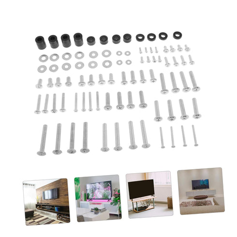 POPETPOP Complete Heavy Duty TV Mounting Screws Kit by