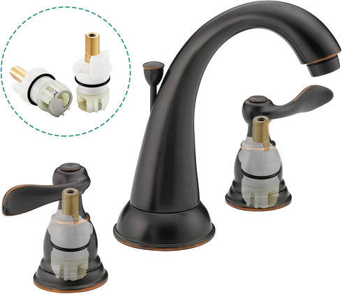 RP25513 Replacement Kit for Two Handle Faucet Repair with Cartridge RP4993 Seats Springs, 2 Pack