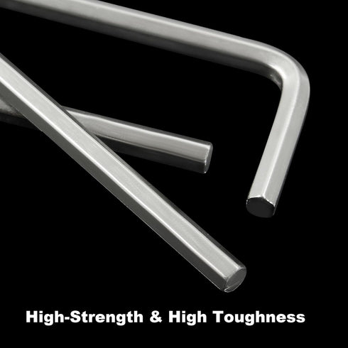 Luomorgo 20 Pcs 3mm/1/8 Inch Allen Wrench, Heavy Duty Steel Hex Key Wrench Tool for Repairing