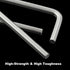 Luomorgo 20 Pcs 3mm/1/8 Inch Allen Wrench, Heavy Duty Steel Hex Key Wrench Tool for Repairing