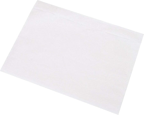 Packing List Envelopes - Clear Adhesive Bags 7.5" X 5.5", Pack of 1000