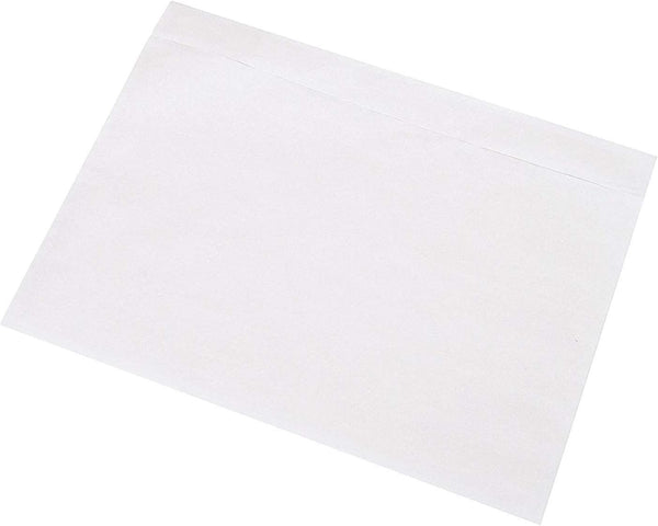 Packing List Envelopes - Clear Adhesive Bags 7.5" X 5.5", Pack of 1000
