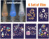 YXCKG 360Rotating 8 Angel Projector Night Light, Baby Projector Lamp, Romantic Planet Sky Projection for Kid Birthday