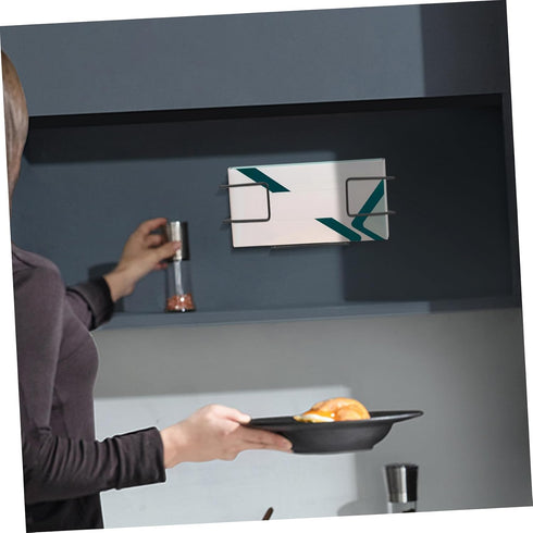 2sets 2pcs*2 ULTECHNOVO Stylish Wall-Mounted Glove Dispenser Holder for Tissue Boxes for Kitchen Workplace