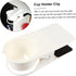 Large Thick Cup Holder Clip for Desk Adjustable Table Side Beverage Holder Clip Sturdy Plastic Drink Organizer