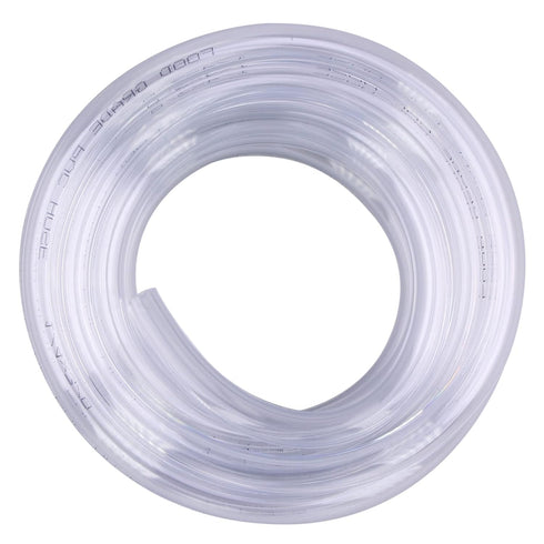 Clear Vinyl PVC Tubing 1/4" ID X 3/8" OD Plastic Flexible Food Grade Hose 10 Feet