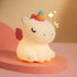 Hplvetoys Unicorn Night Light,Silicone LED Duck Lamp,Cute Lamps,Rechargeable Bedside Touch Lamp