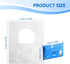 (60 pack), Toilet Seat Covers XL Flushable and Biodegradable Paper Cover Disposable for Adult and Kids Potty Training