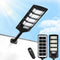 Solar Street Lights Outdoor Waterproof, Solar Lights 6500K Dusk to Dawn Solar