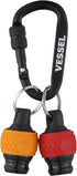 Vessel QB-22K2RY Ball Grip Quick Catcher, Set of 2 (Red/Yellow) Bit Holder