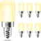 2W E12 LED Night Light Bulb, Mini Type B C7, 25W Equivalent, Warm White 3000K, 120V E12 Edison Screw, Non-Dimmable,