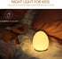Nyutcwe USB Night Light, Smart Bedside Table Lamp Touch Control RGB Color Changing for Kids
