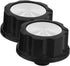 1.18In Set 2 UKCOCO Oven Control Knobs Replacement for Air Fryer Timer Switch Stovetop and Bbq Grill Kitchen Appliance