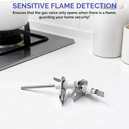 YESSYMAN 2 Pack 0130F00010 B1172606 B11726-06 P1257001F 20488501 Flame Sensor for Furnace, Furnace Flame Sensor