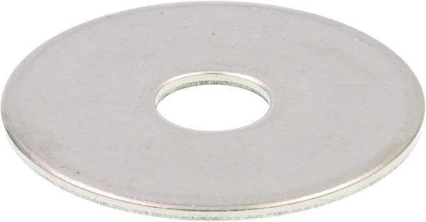 Prime-Line 9081488 Fender Washers, 3/8 In. X 1-1/2 In. OD, Grade 18-8 Stainless Steel (20 Pack)