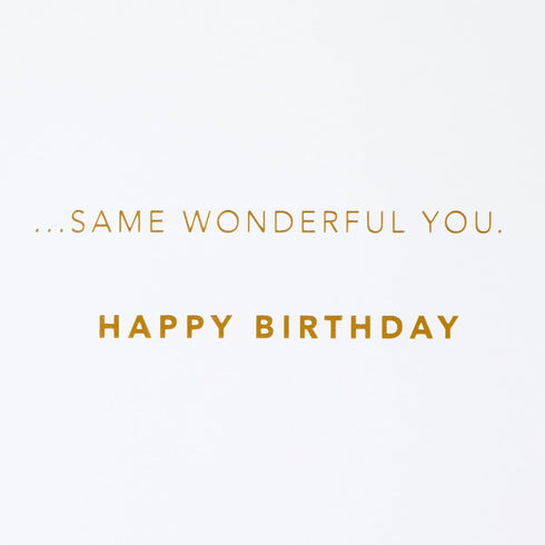 Elegant Bookshelf Birthday Card by Hallmark Signature