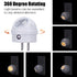 360 6 Pack Emotionlite Plug-in Night Lights, Warm White LED Nightlight, Rotation, Dusk to Dawn Sensor, Kids, Adult