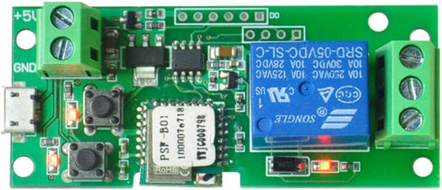 SONOFF USB 5V DIY 1 Channel Jog Inching Self-Locking WiFi Wireless Smart Home Switch, APP Remote Control
