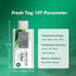 LCD Temperature Data Logger, Single Use USB Temperature Recorder with PDF or CSV Report, 65000 Readings -22?~158? High Accuracy, 30days, 1pack, Fresh Tag10T