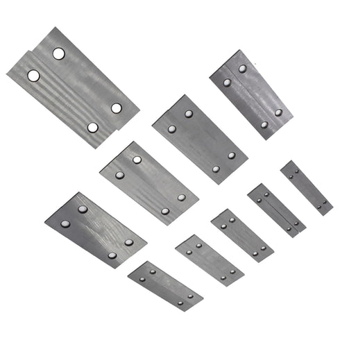 kimllier 10 Pairs 1/8 x 6 Inch Steel Parallel Set, High Accuracy Gage Gauge Block Machinist Tool Set