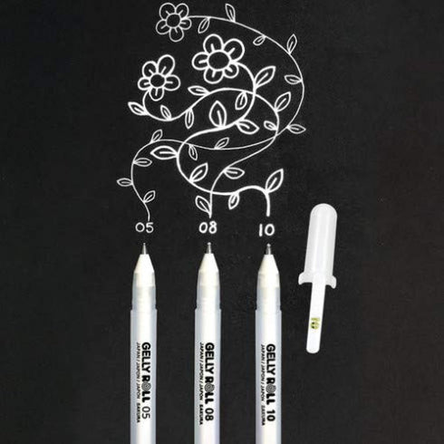 SAKURA - Gelly Basic White - 05-08 - 10 - Set
