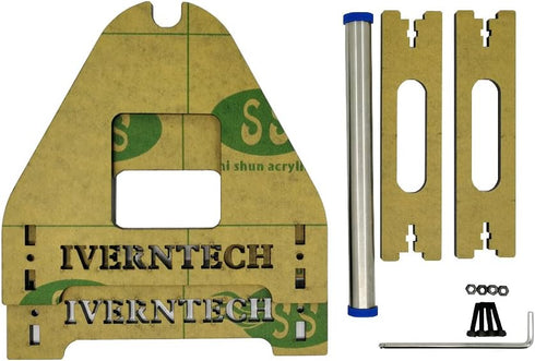 Iverntech 1 Spool Acrylic 3D Printer Filament Holder Mount Rack for PLA, ABS, Nylon, Flexible Materials