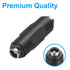 12V 5.5mm 2.1mm 12/24V 2PCS) California JOS x DC Power Connector Adapter Female to Female Power Jack Socket for Led