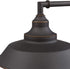 6343500 1-Light Westinghouse Indoor Wall Fixture, Sconce, Oil Rubbed Bronze - White Interior