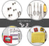Magnetic Push Pins for Refrigerator, 16pcs Brushed Nickel for Office, Whiteboard, Map Magnets